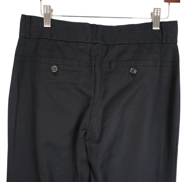 Banana Republic Pants Womens 4 Jackson Fit Wide Leg Black - Picture 4 of 11